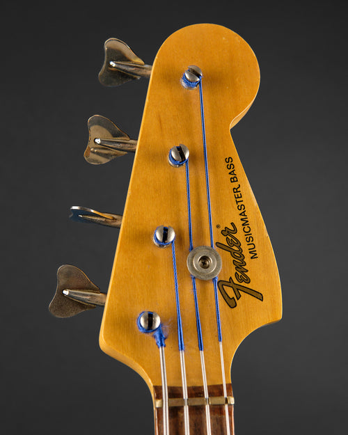 1971 Fender Musicmaster Bass Olympic White