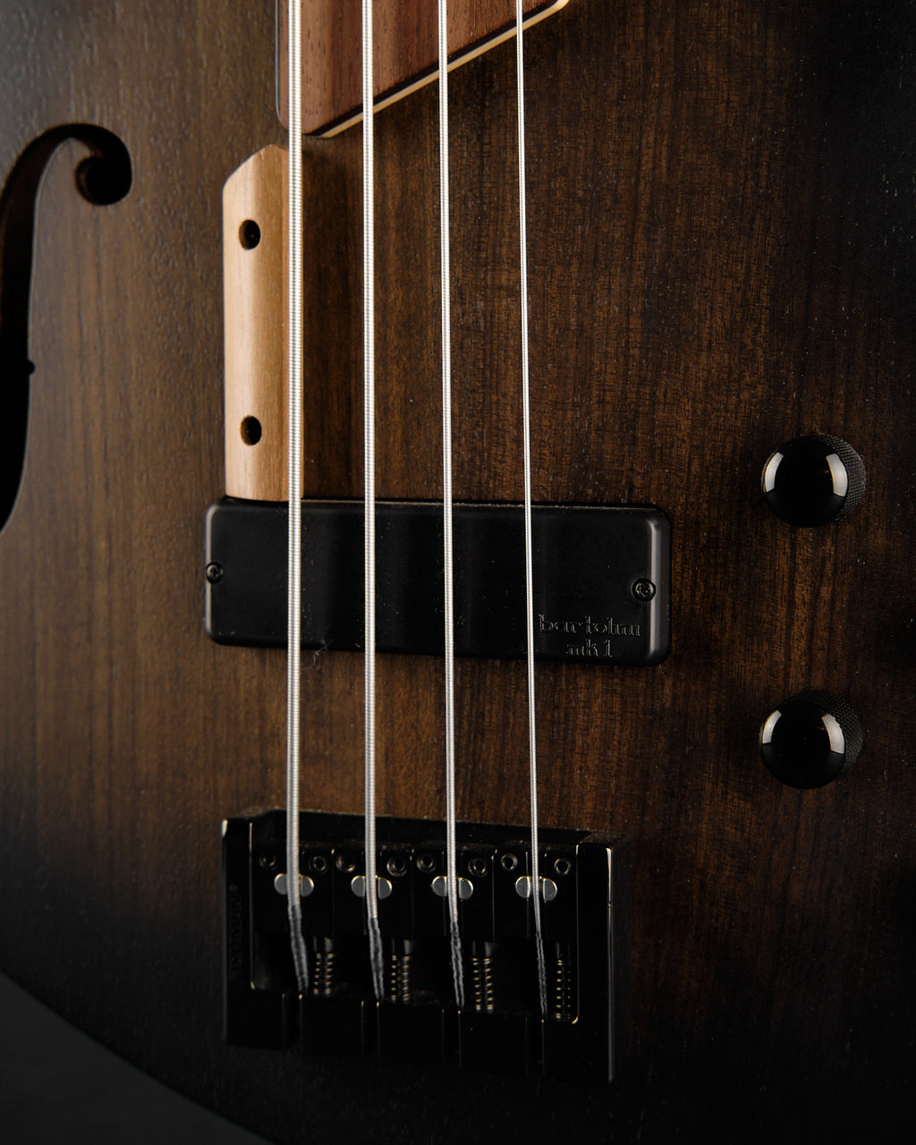 Cort B4FL MHPZ Fretless Bass Open Pore Trans Black Burst (Second-Hand)