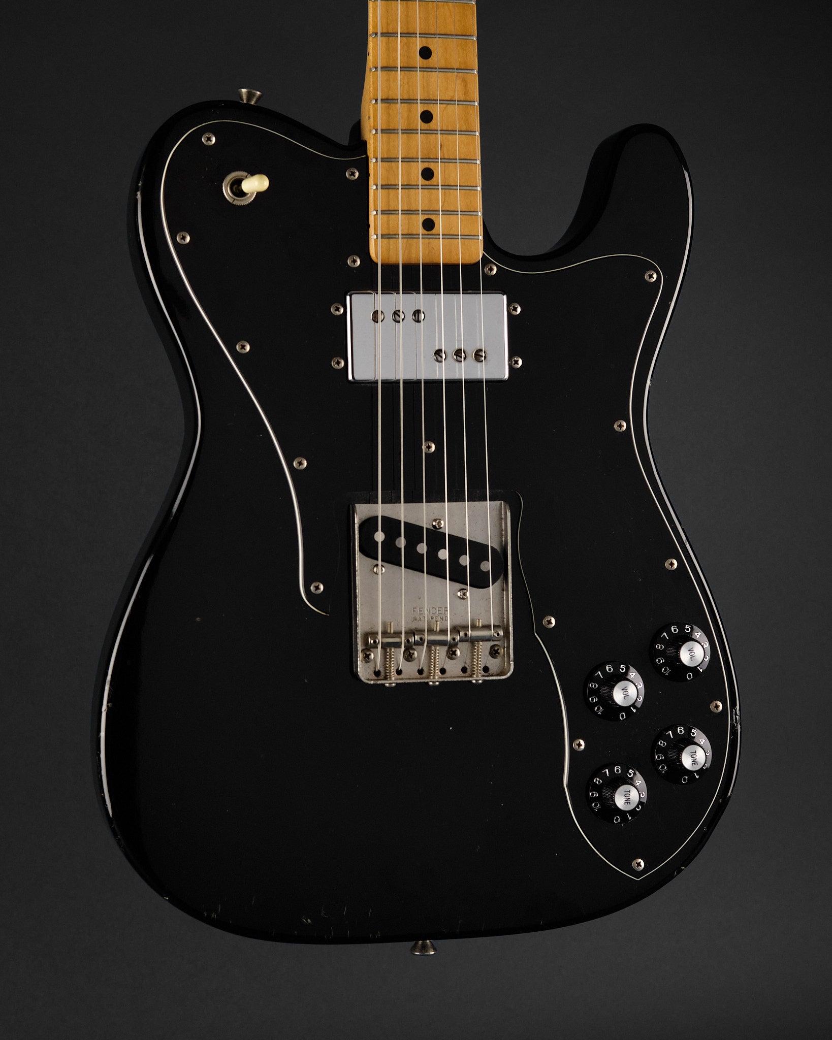 1984 Squier MIJ CTC-55 Telecaster Custom Black