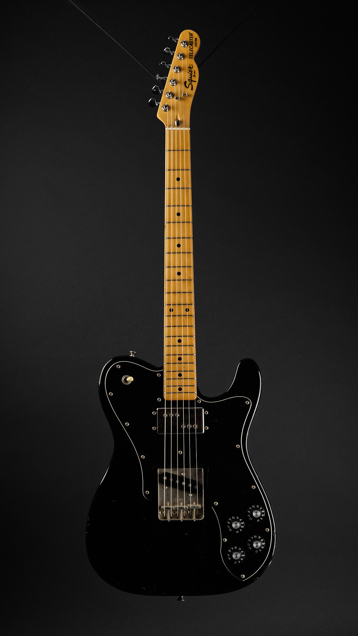1984 Squier MIJ CTC-55 Telecaster Custom Black