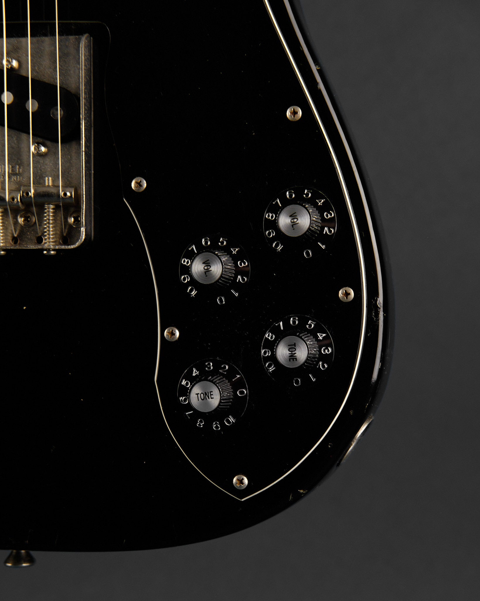 1984 Squier MIJ CTC-55 Telecaster Custom Black