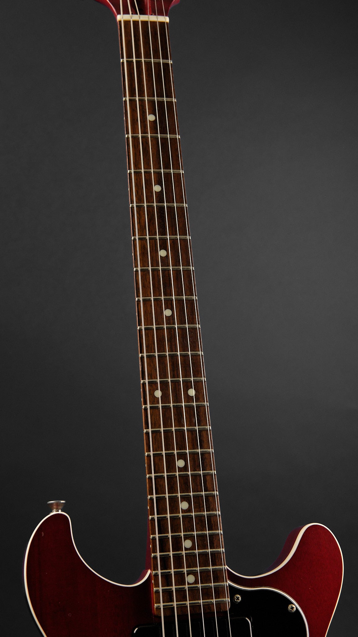 Leigh Guitars Nightingale Double Cut Translucent Red (Second-Hand)