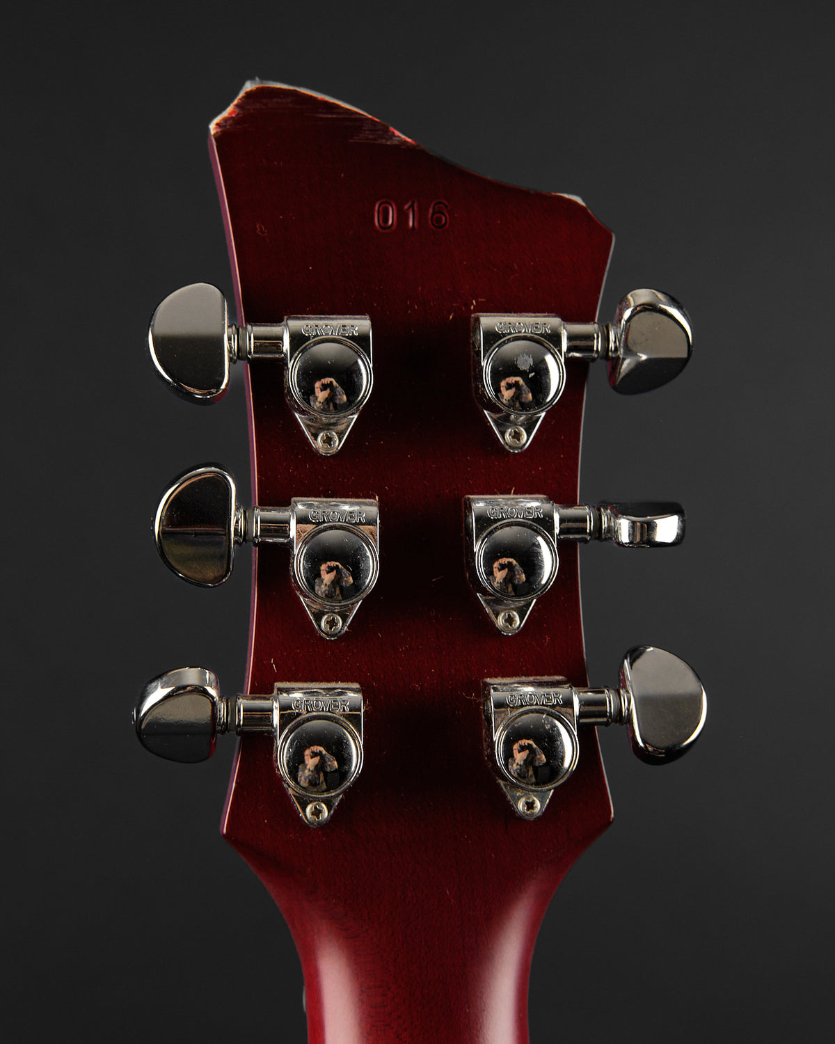 Leigh Guitars Nightingale Double Cut Translucent Red (Second-Hand)