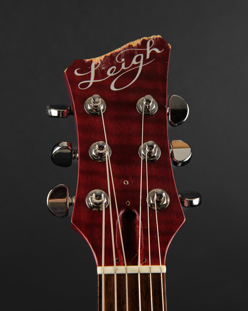 Leigh Guitars Nightingale Double Cut Translucent Red (Second-Hand)