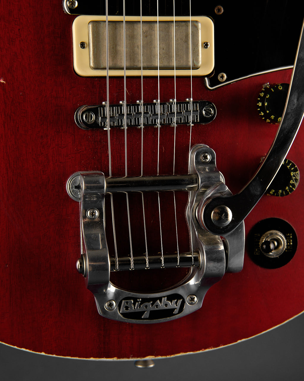 Leigh Guitars Nightingale Double Cut Translucent Red (Second-Hand)