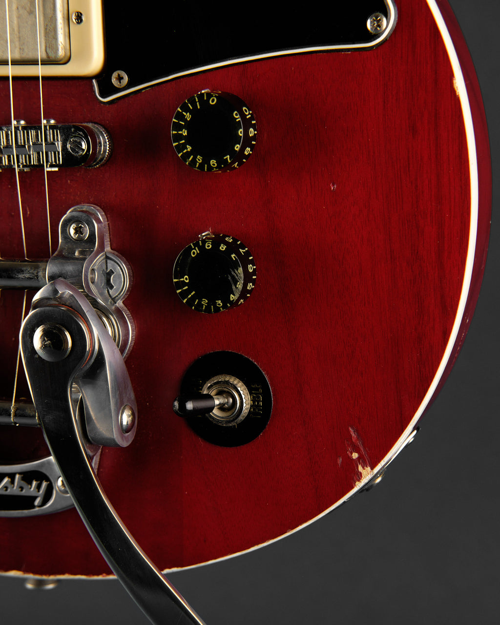 Leigh Guitars Nightingale Double Cut Translucent Red (Second-Hand)