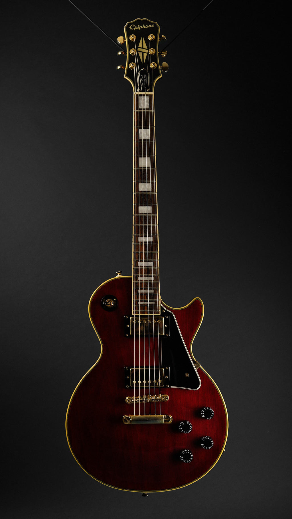 2012 Epiphone Les Paul Custom Pro Wine Red