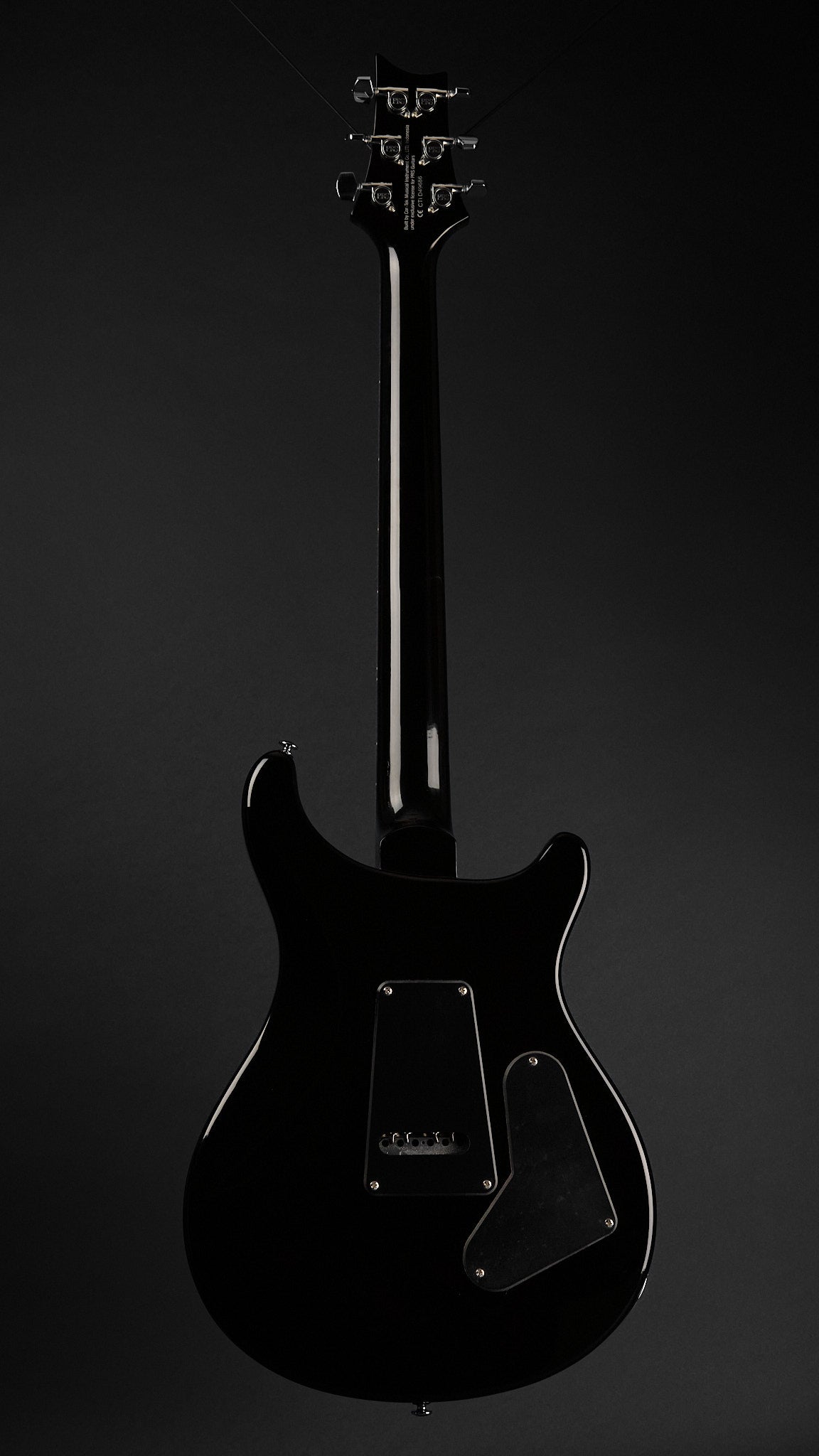 2021 PRS SE Custom 24 Left-Hand Black Gold Burst