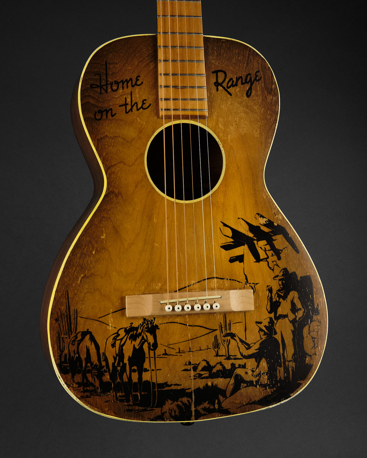 1930s Richter 'Home on the Range' Parlor Sunburst