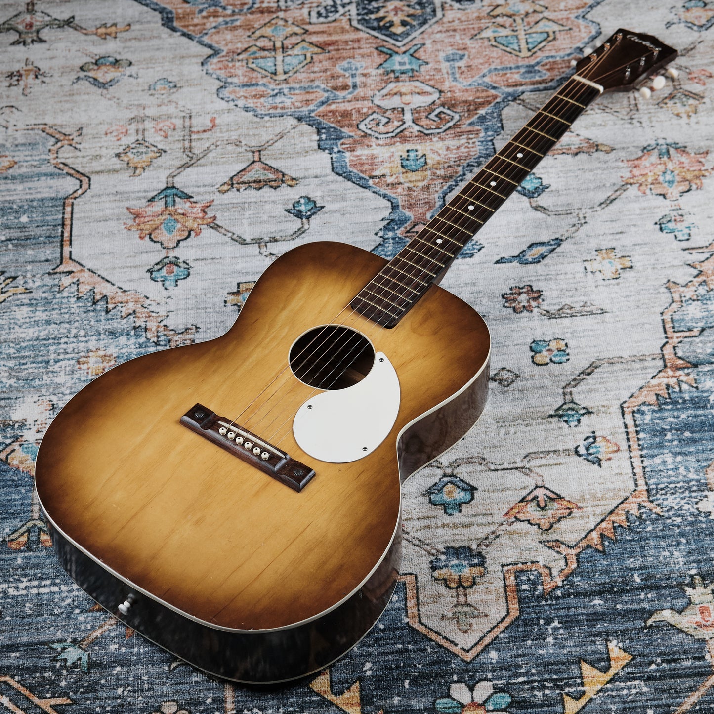 1960s Airline Flat-Top Acoustic Sunburst