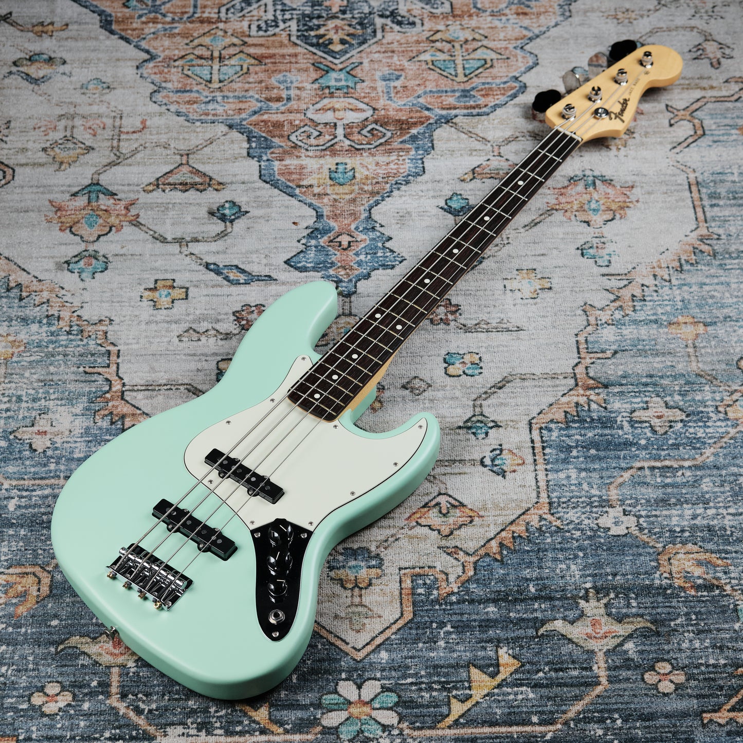 2022 Fender Made in Japan Junior Collection Jazz Bass Satin Surf Green