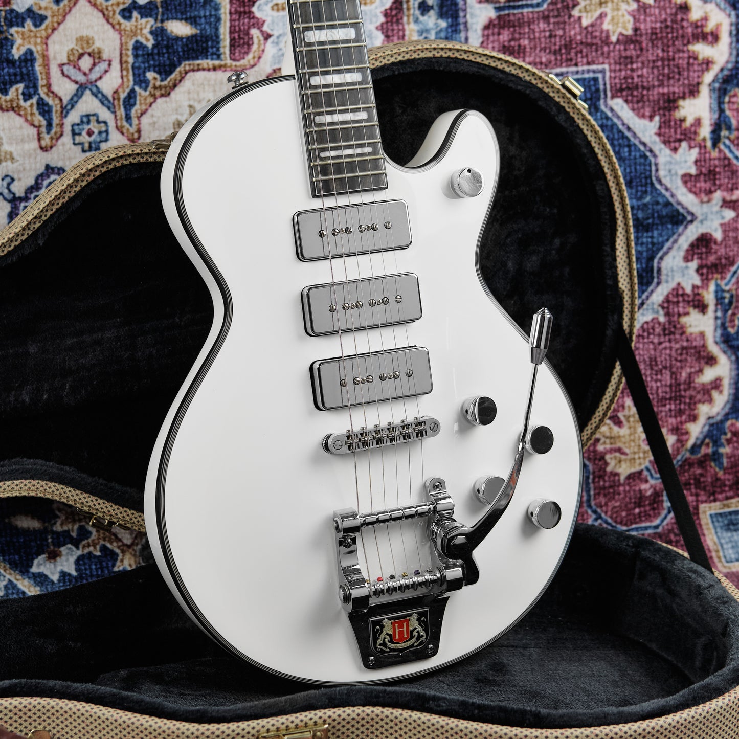 Hagstrom Super Swede P90 White Gloss (Second-Hand)