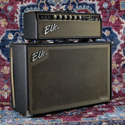 1960s Elk Custom Amp 30 Head and 2x10" Cabinet