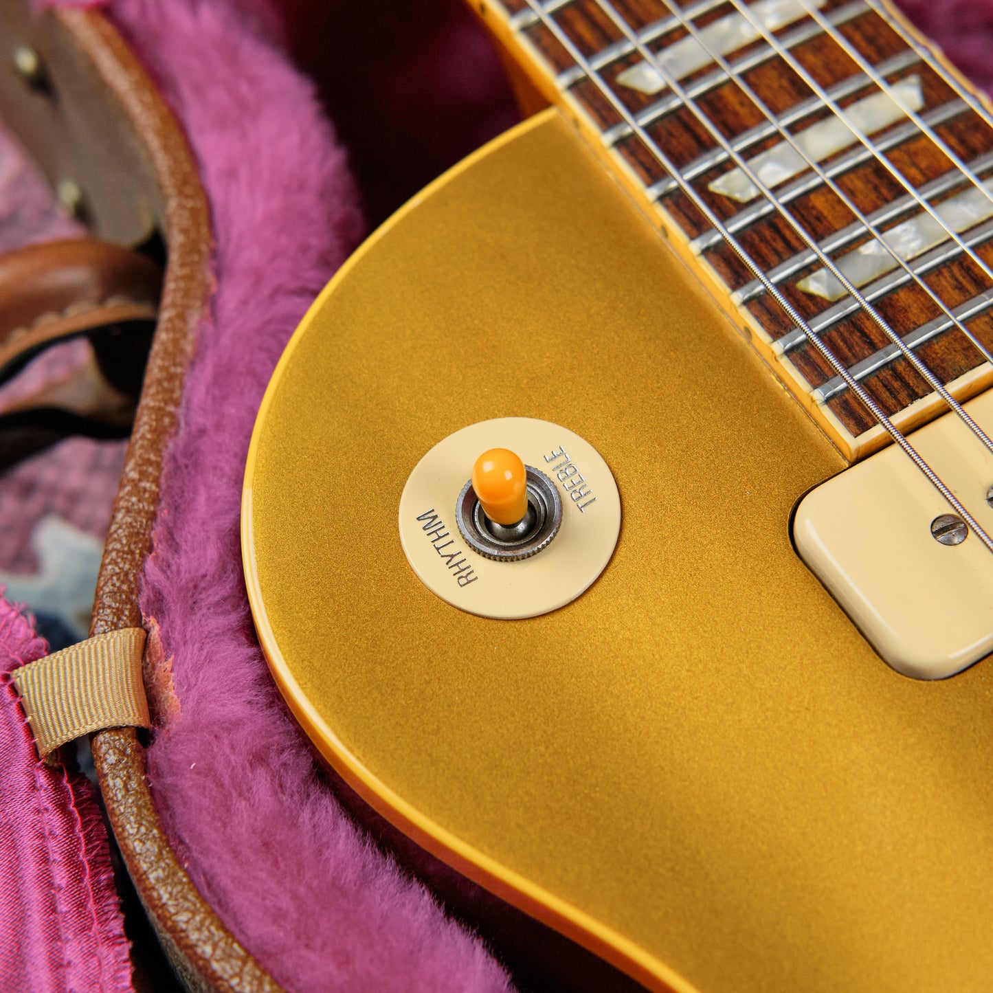 1994 Gibson Custom Shop Les Paul R6 Gold Top P90