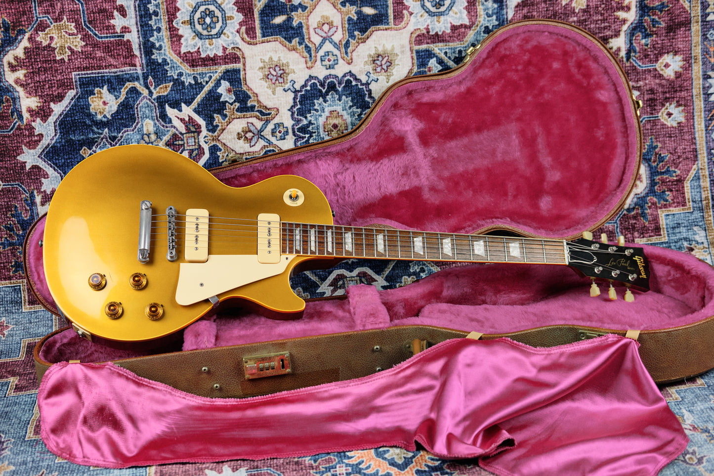 1994 Gibson Custom Shop Les Paul R6 Gold Top P90