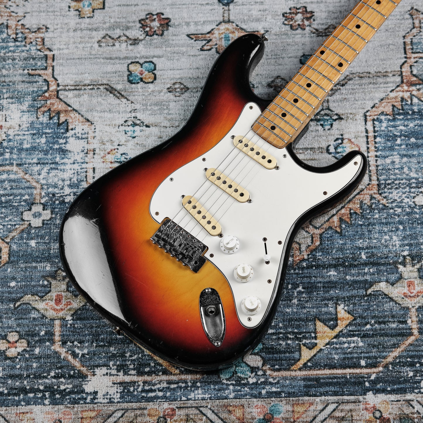 1970s Cimar 1940 Stratocaster Sunburst