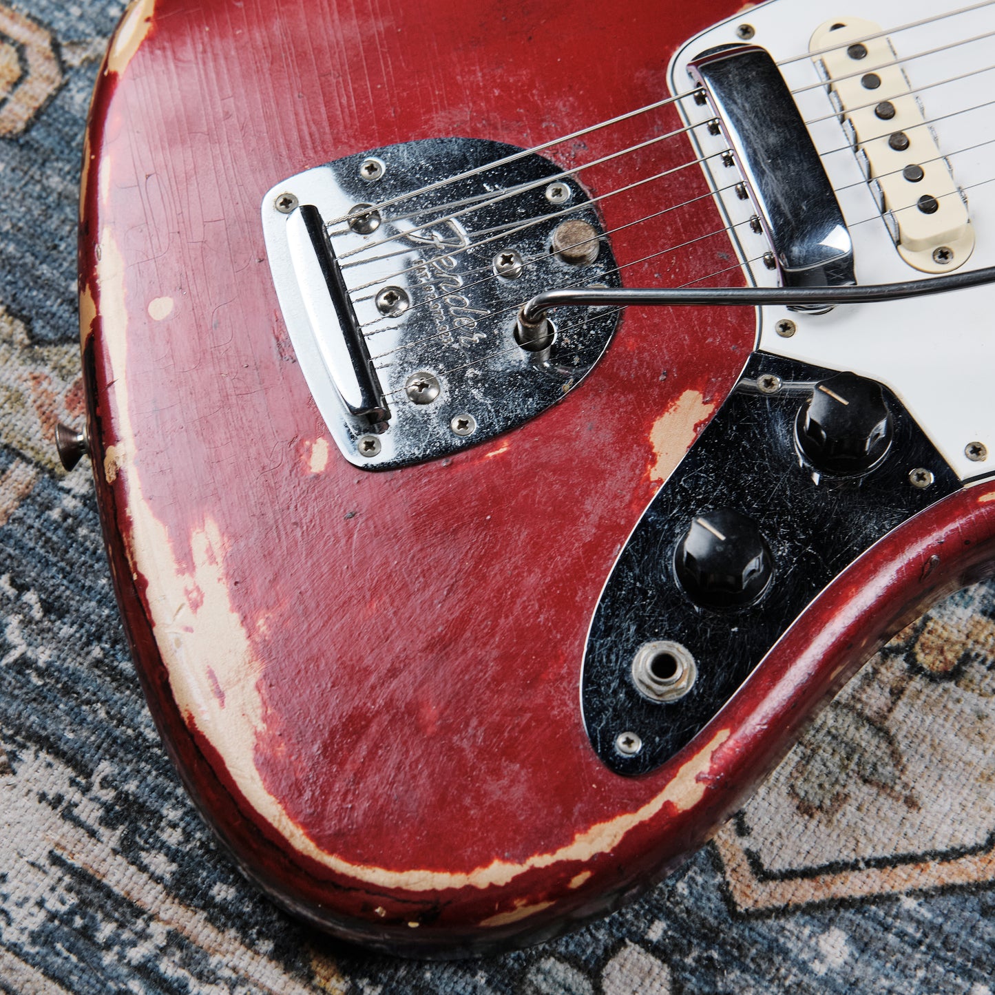 1965 Fender Jaguar Candy Apple Red