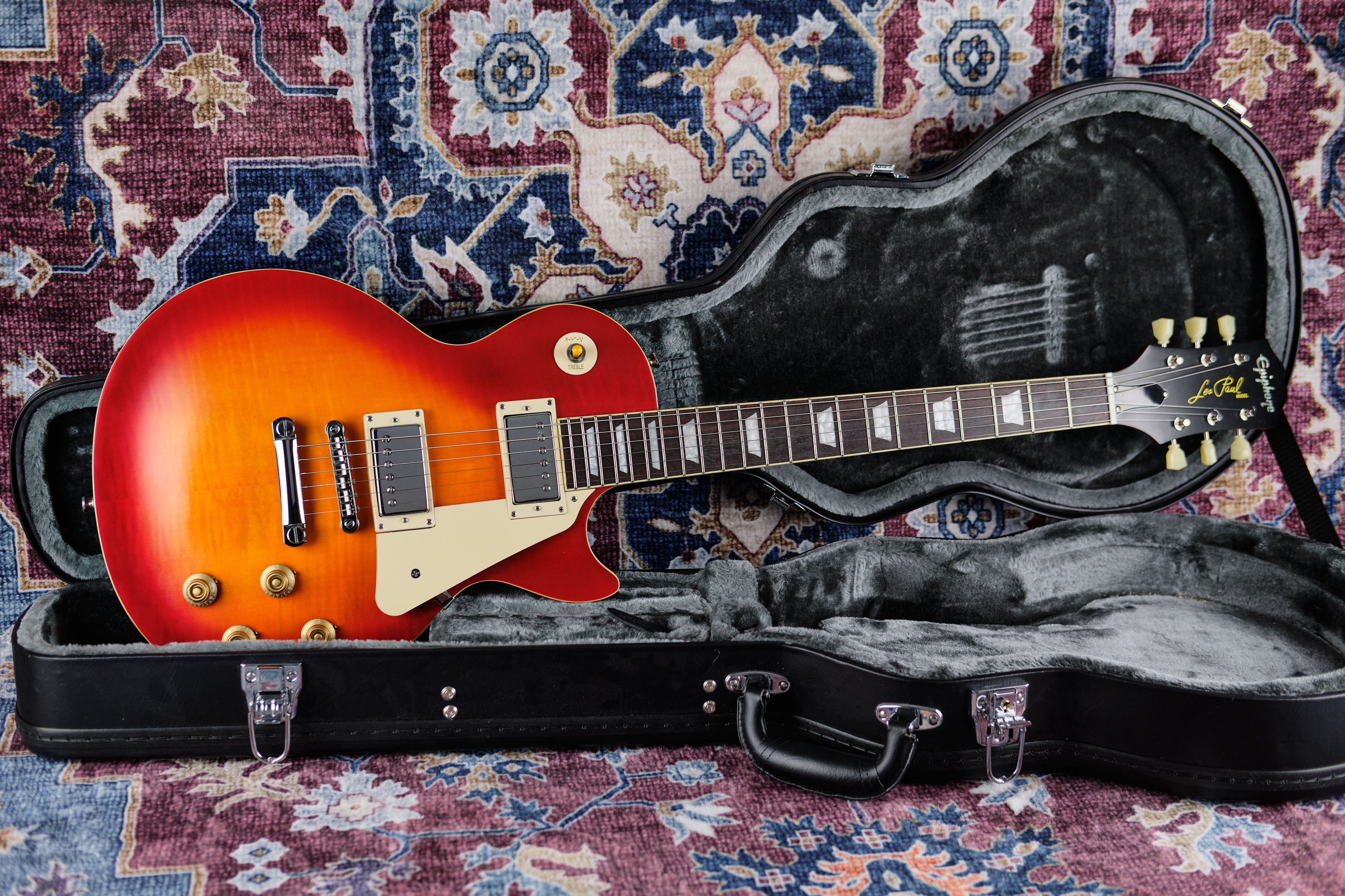 Epiphone 1959 Les Paul Standard Outfit Aged Dark Cherry Burst (Second-Hand)