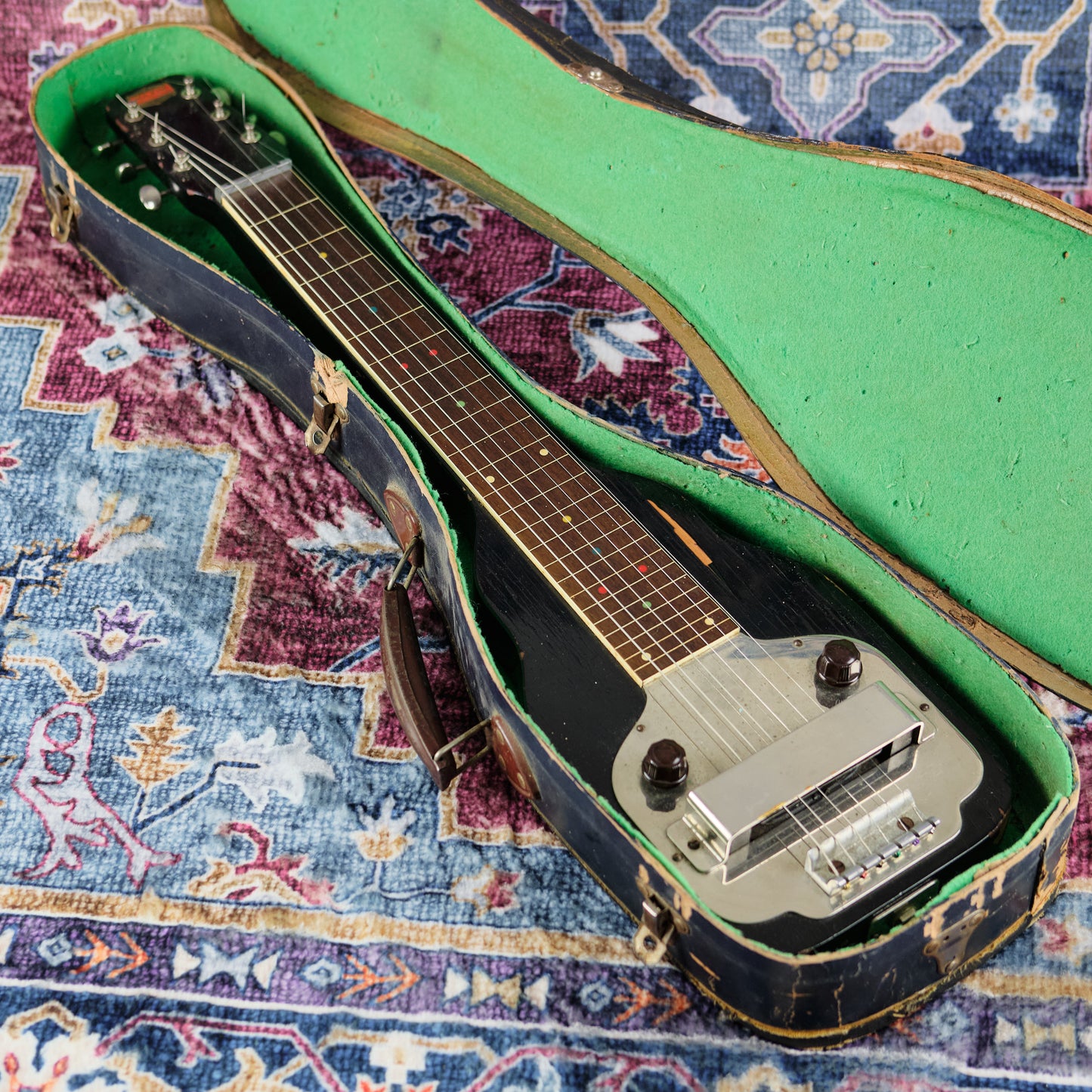 c1950s Maxim No2 Lap Steel Black