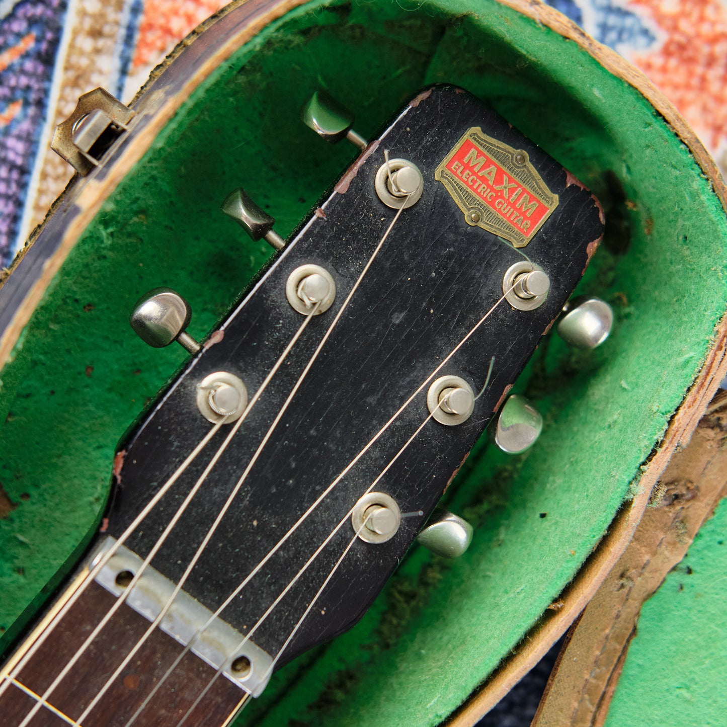 c1950s Maxim No2 Lap Steel Black