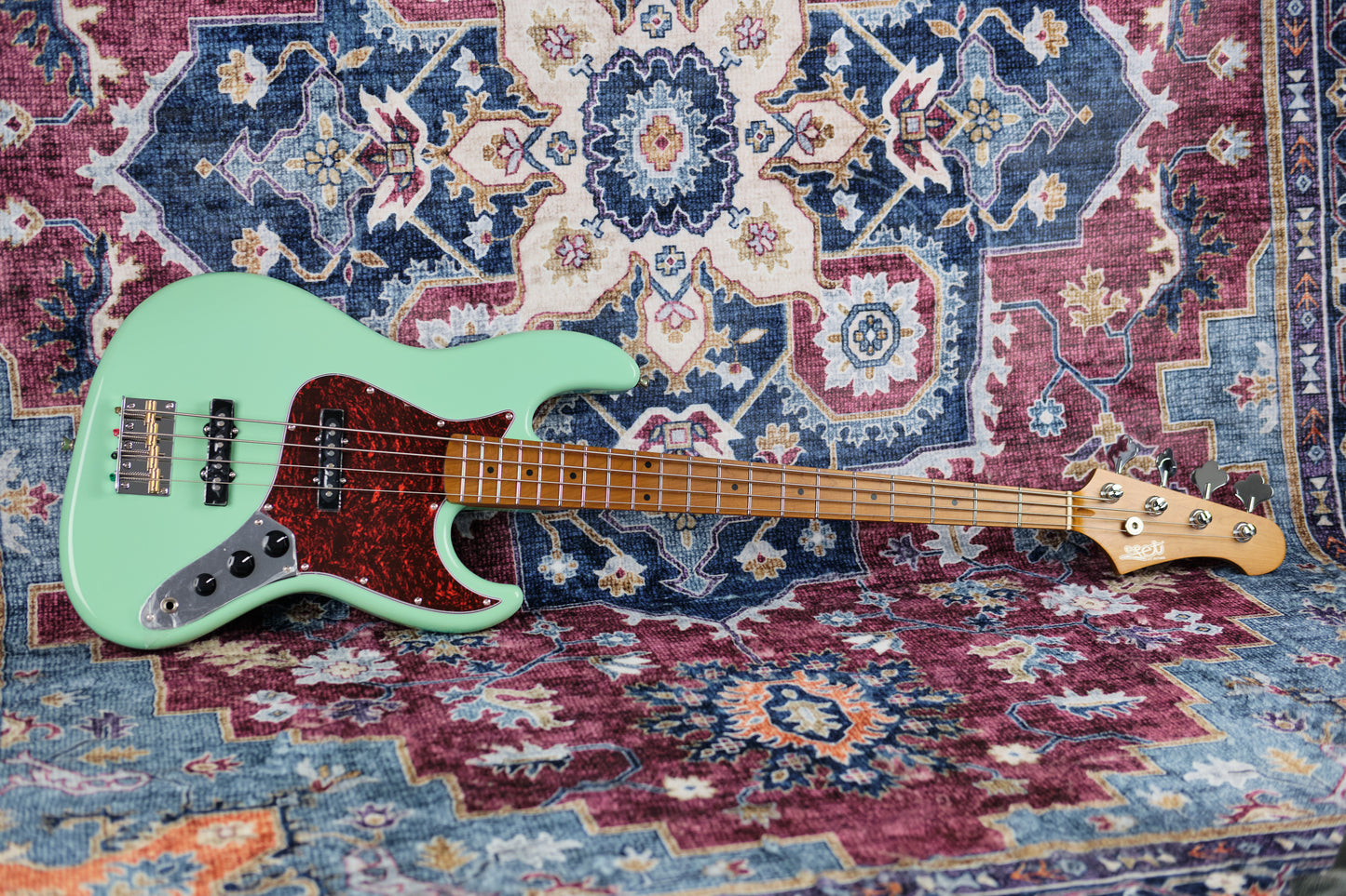 Jet JJB-300 Bass Seafoam Green