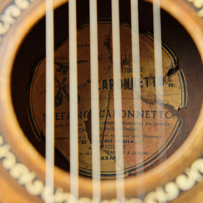 c1950s Stefano Caponnetto 'Capponnetto' Acoustic