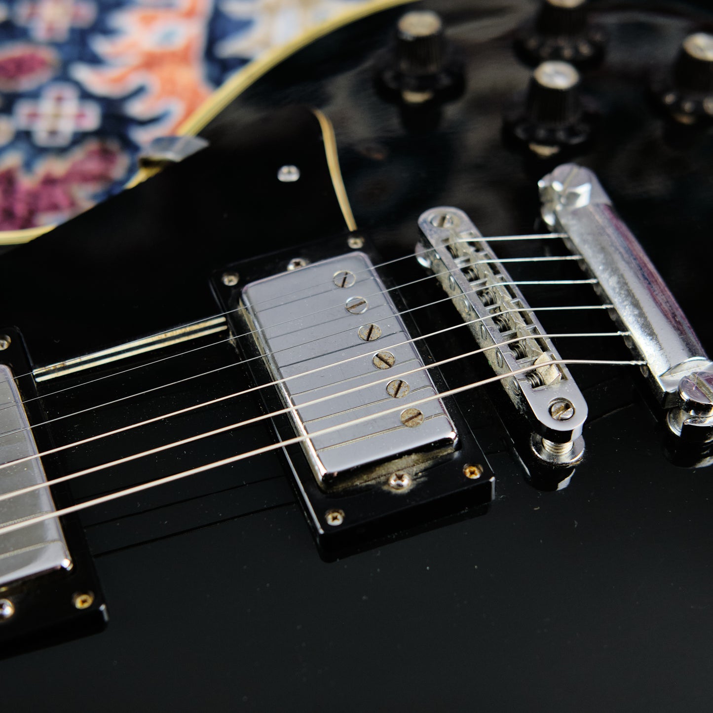 1973 Greco EG-360B Les Paul Custom Black