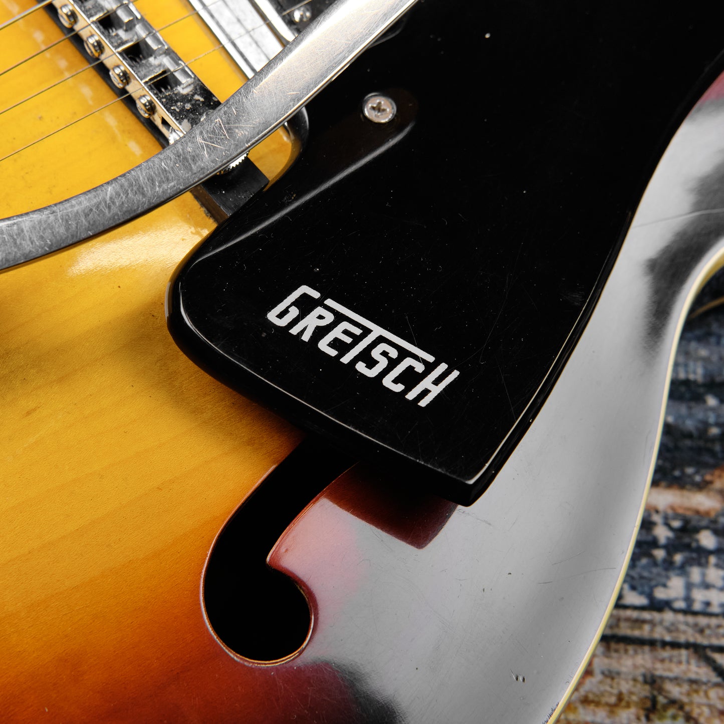 1972 Gretsch 7555 Clipper Bigsby Sunburst