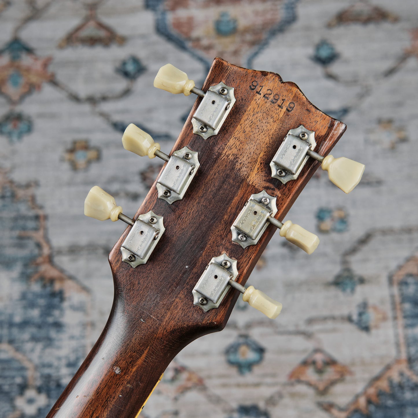 c1969 Gibson J-160E Cherry Sunburst