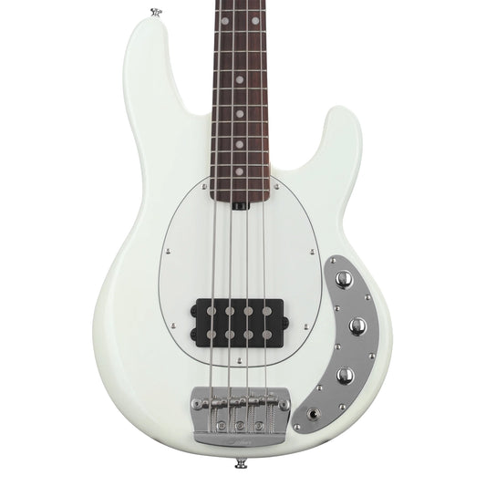 Sterling by Music Man StingRay Short Scale Bass Olympic White (ex-demo)