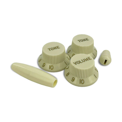 Strat-style Knob & Tip Set