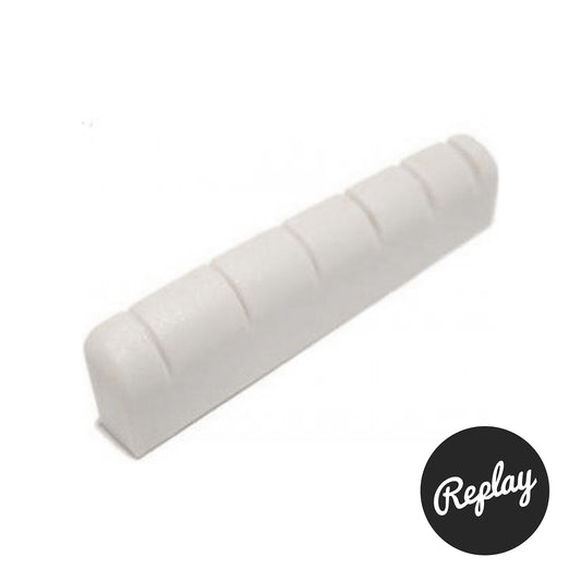 Steel-String Acoustic Bone Nut (Slotted)