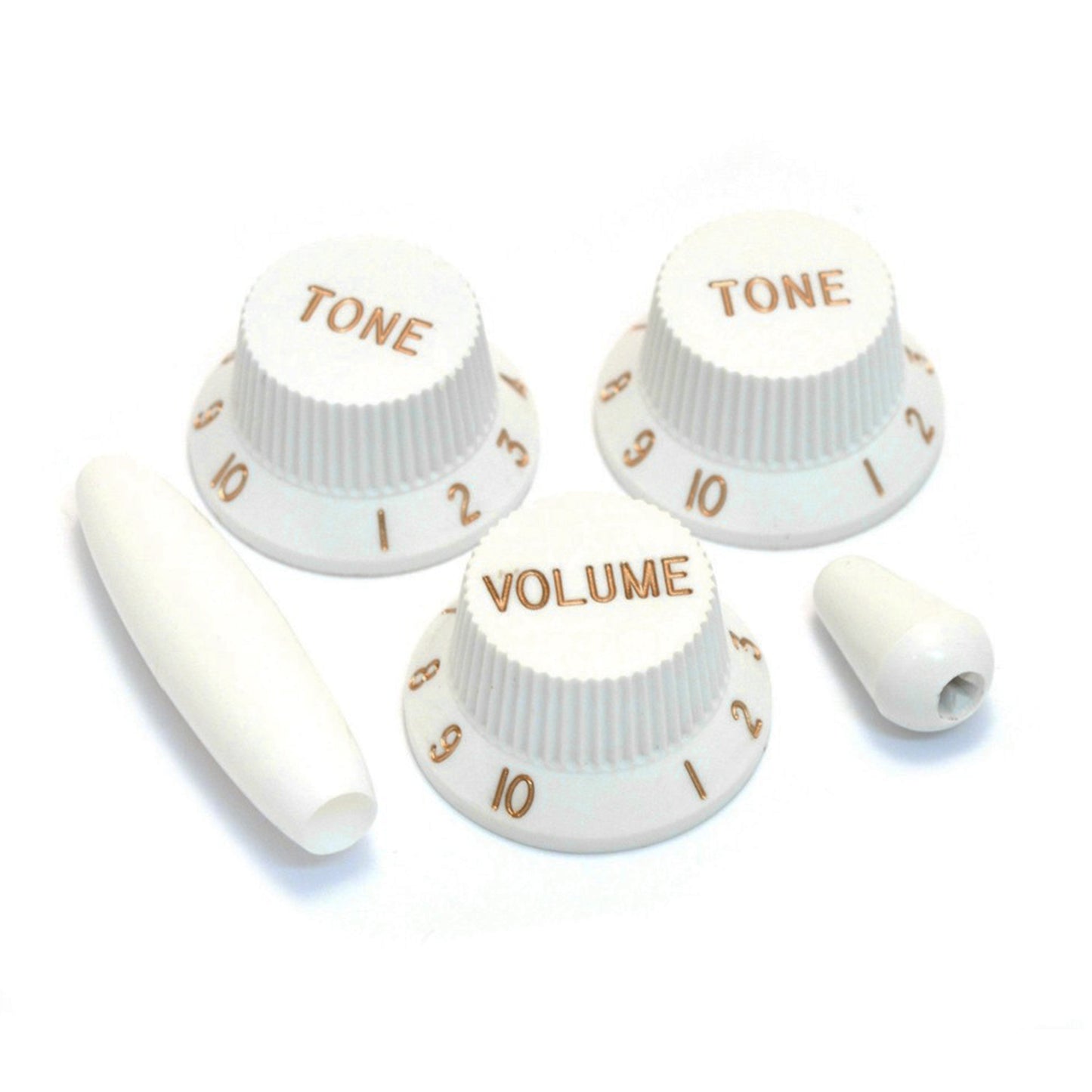 Strat-style Knob & Tip Set